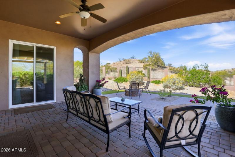 Covered Pavered Patio