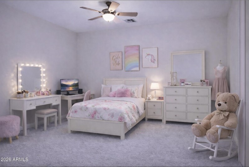 Bedroom 3 Virtually Staged