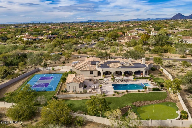 Backyard Aerial View