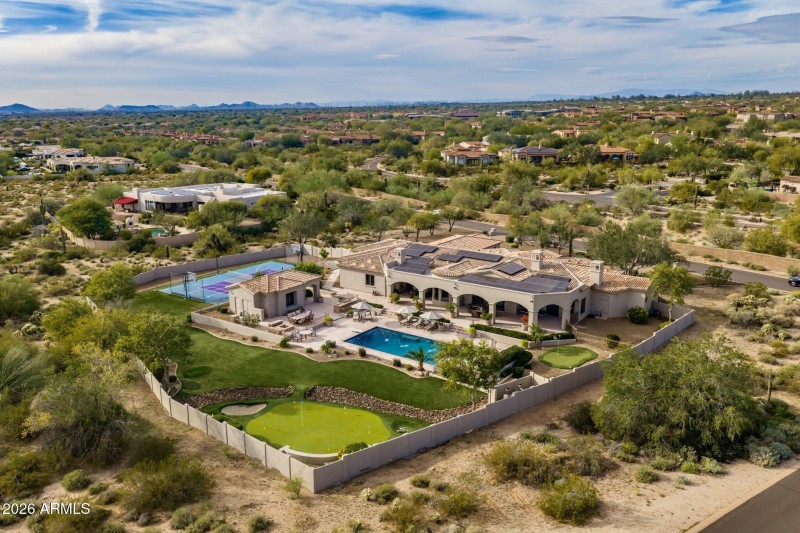 Backyard Aerial View