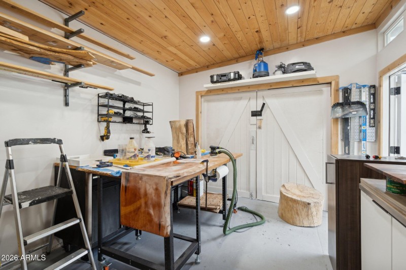 Garage used as climate controlled garage