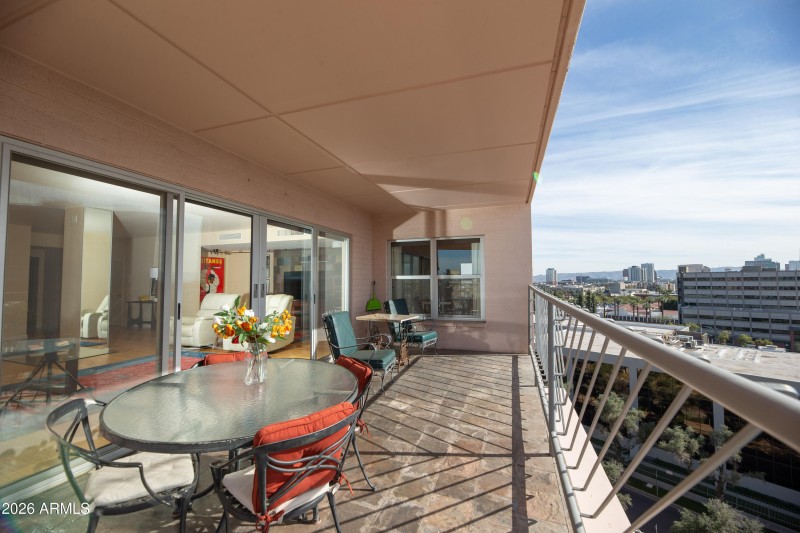 2201 N Central balcony 2