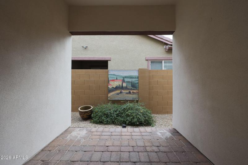 Private Courtyard Off Flex Space