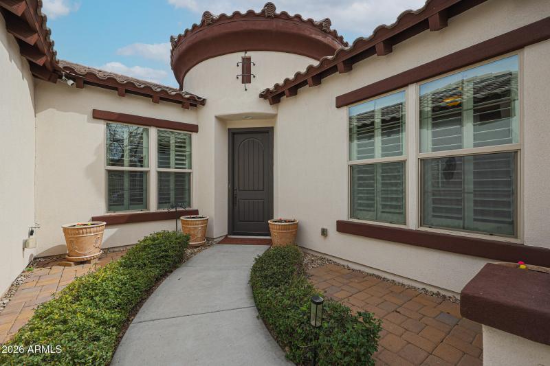 Front Entry Courtyard