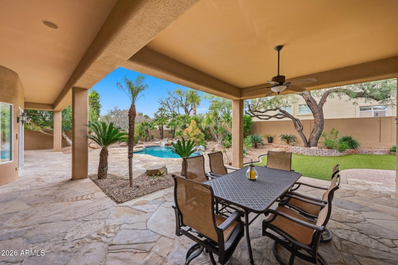 Expansive Covered Patio