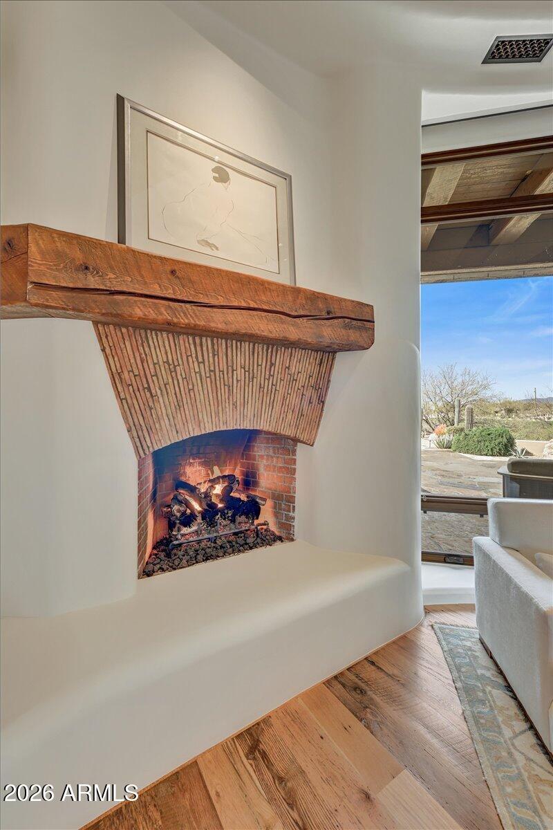 Living Room Fireplace Detail