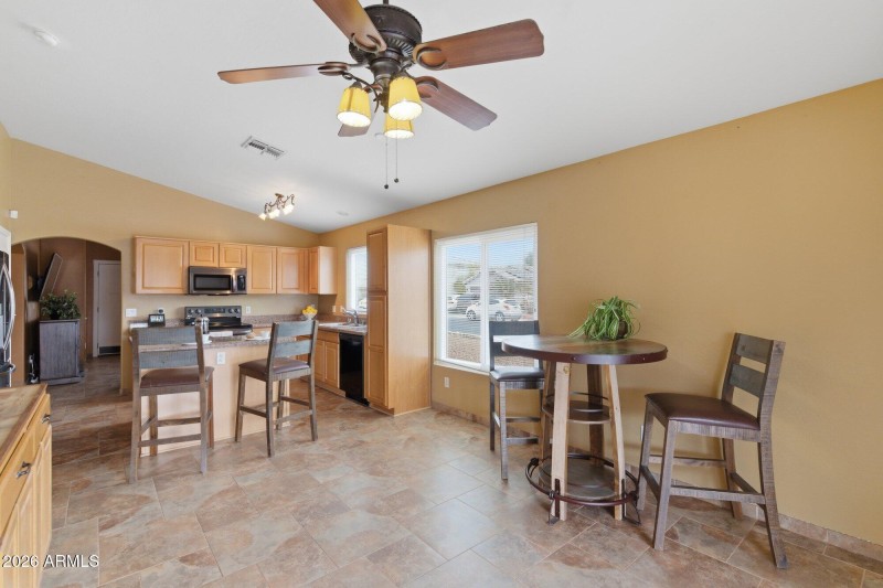 Dining area or family room