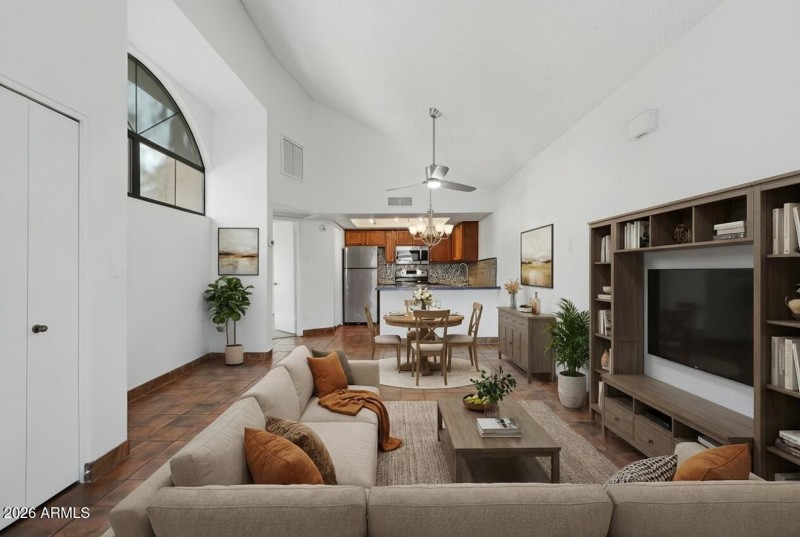 Living Area/Dining Area