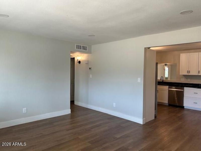 view from front entry