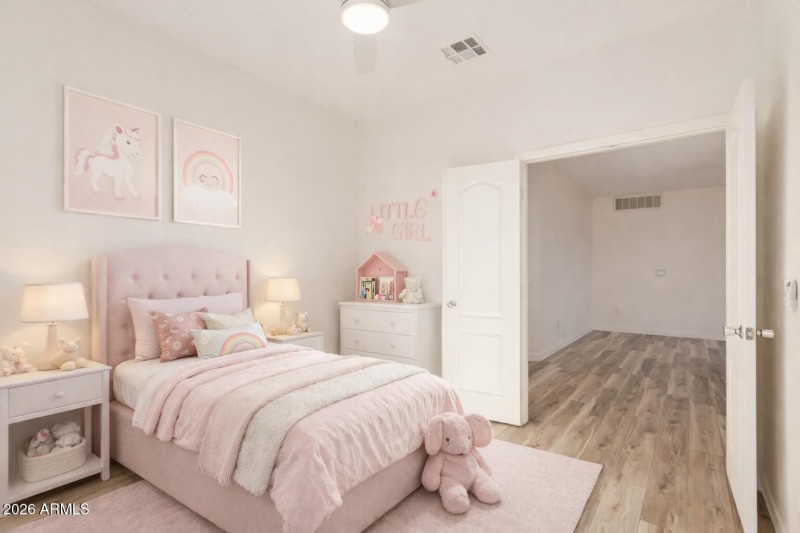 Virtually Staged Girls Room 1