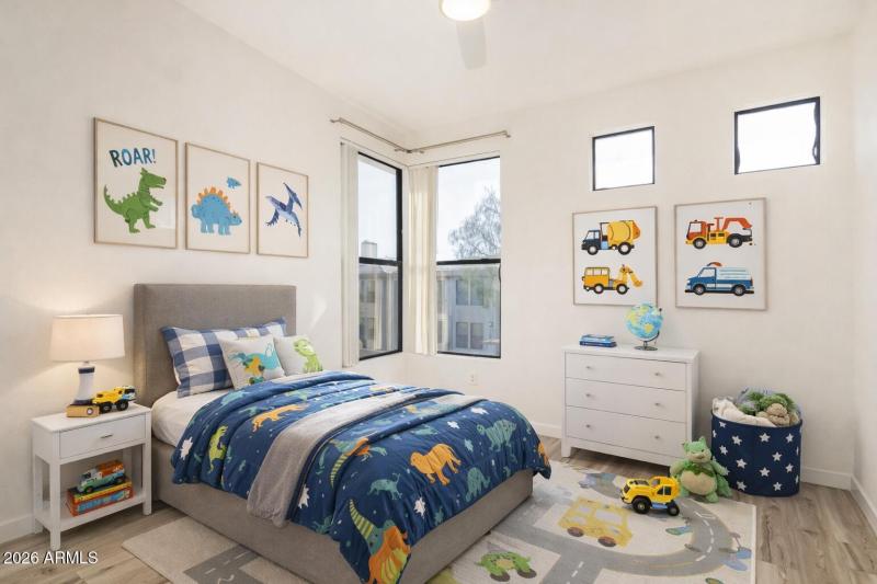 Virtually Staged Bedroom 2