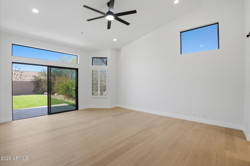 Door To Pavered Patio