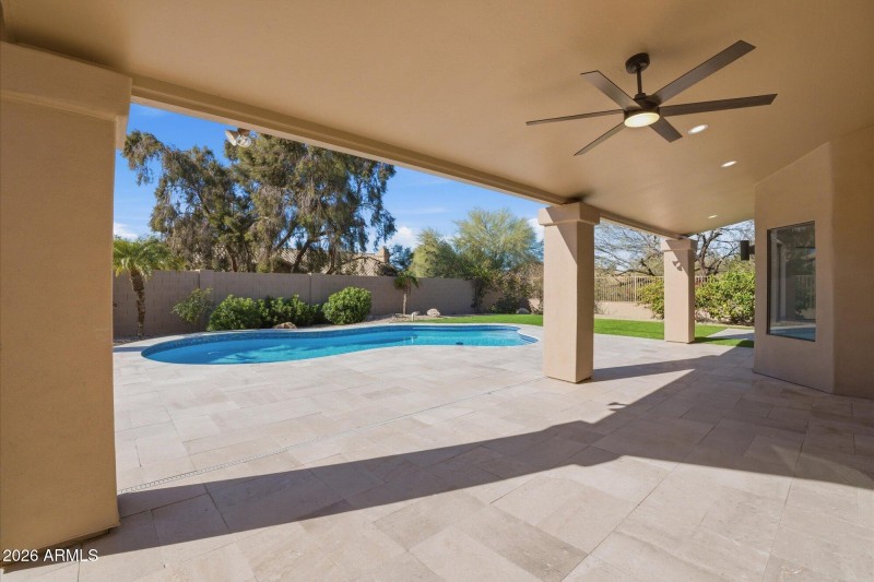 Expansive Pavered Patio