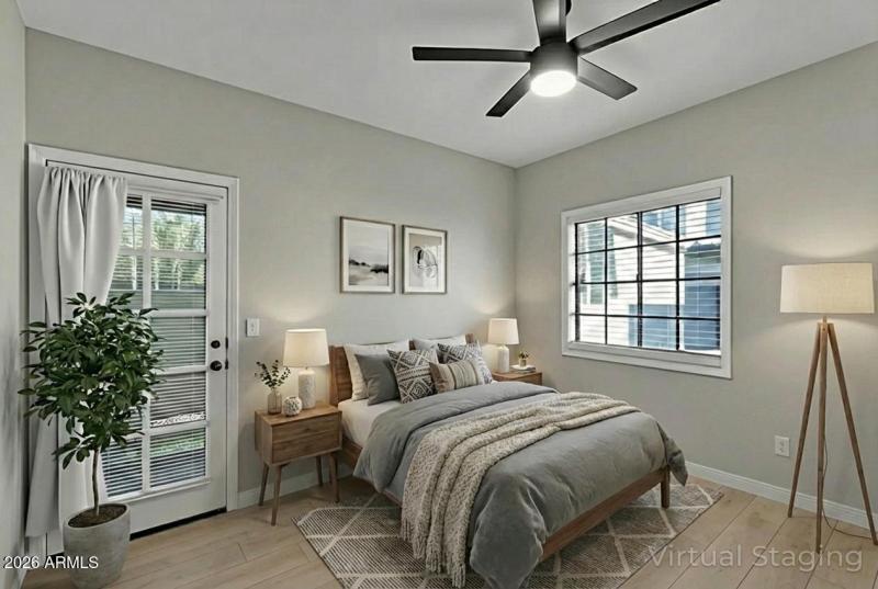 Virtually Staged - 2nd Bedroom:Office 1