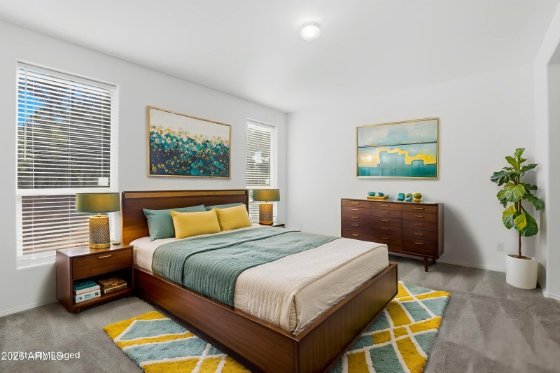 Master Bedroom - Virtually Staged