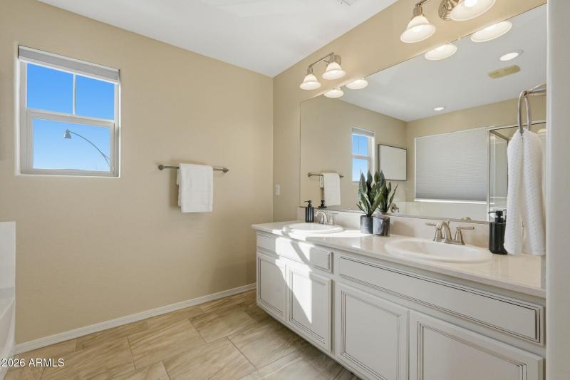 Primary Bath Dual Vanities