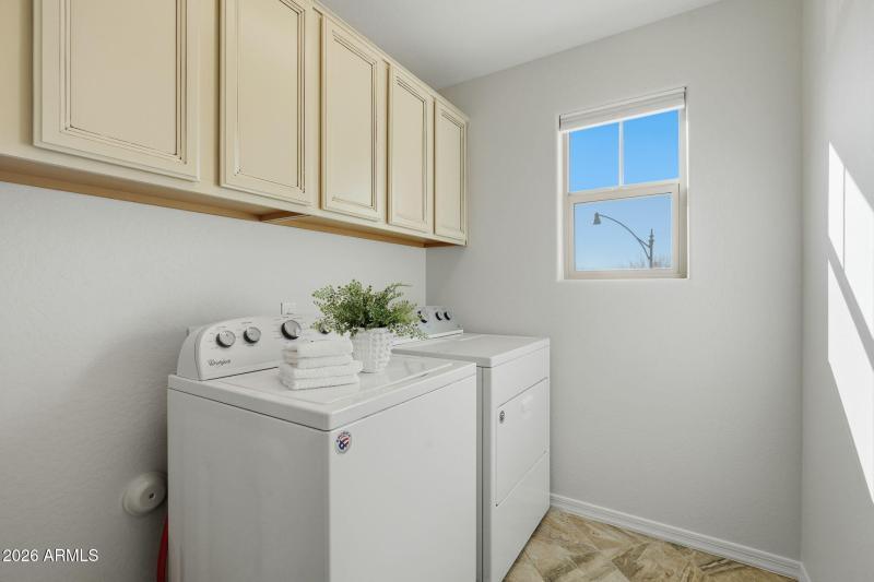 Laundry Upstairs Includes W/D