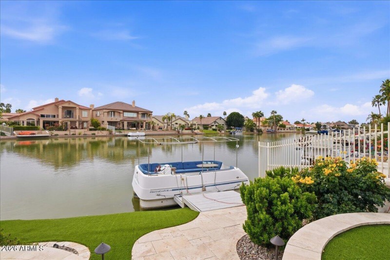 Backyard View to Lake