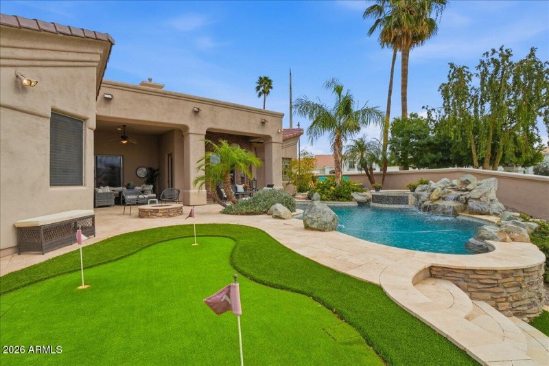 Putting Green to Patio