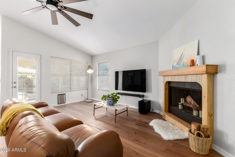 Lots of natural light