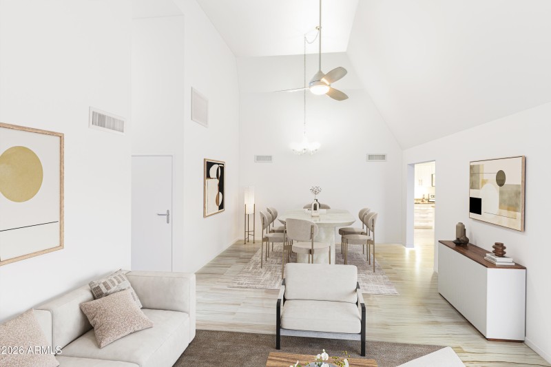 Living rm next to Dining Rm