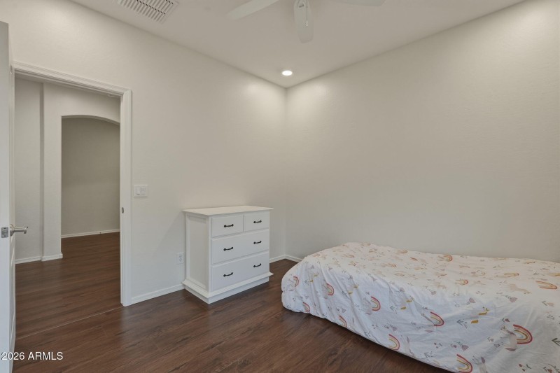 Large secondary bedrooms