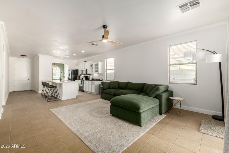 Family Room to Kitchen