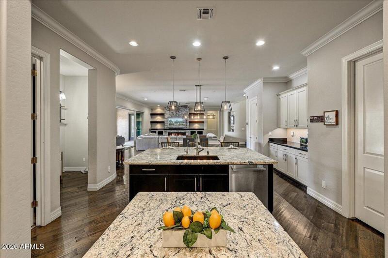 14-Kitchen To Family Room