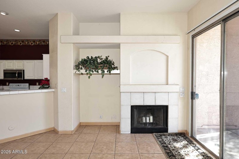 Family Room-Fireplace