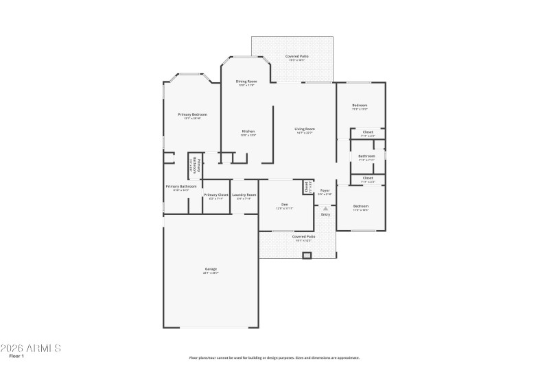 1515 N Poppy St - 123 Floorplan