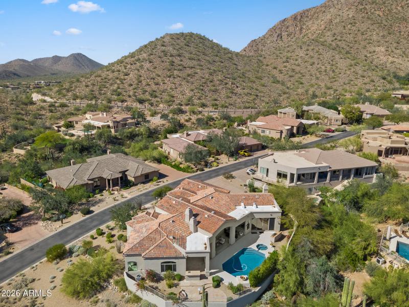 Aerial Overview of Home