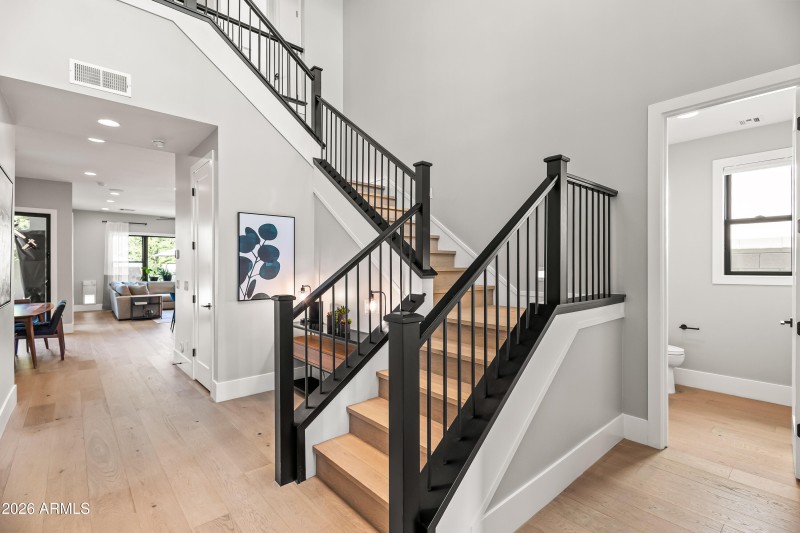 Split open floor plan