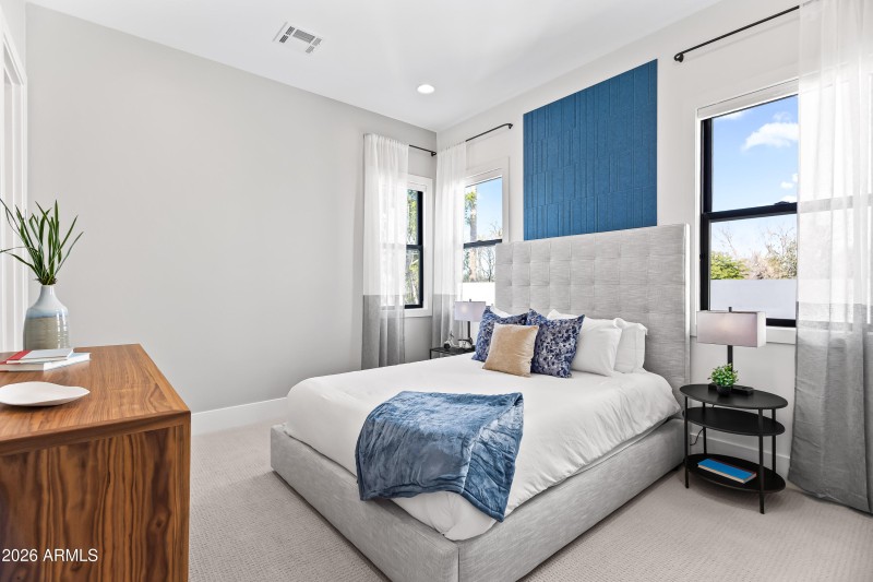 Guest Bedroom 1 with ensuite bath