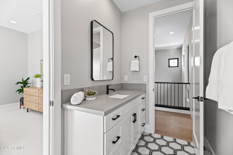 Ensuite Guest Bath 2 with dual vanities