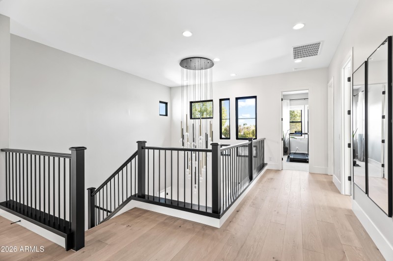 Natural light compliments the space