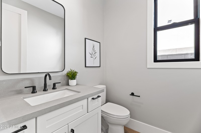 First level Powder Bath