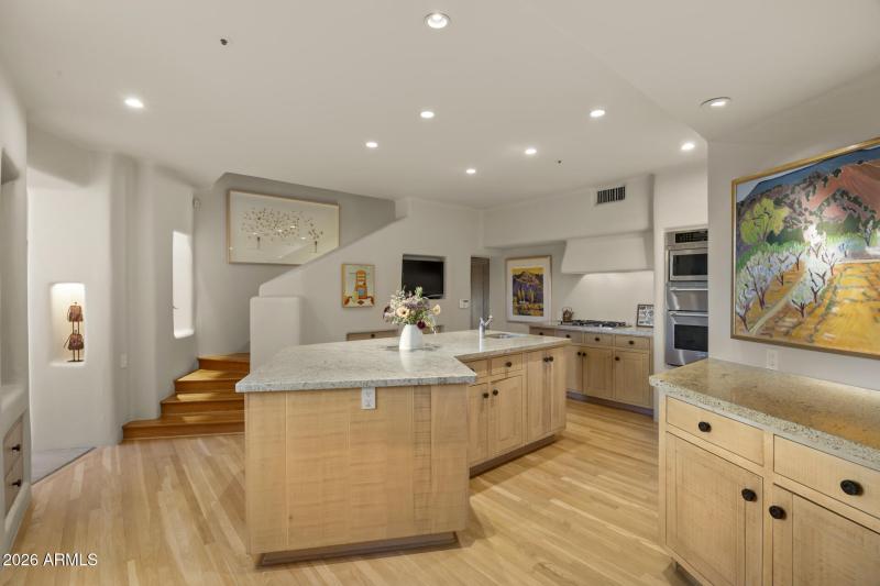 Kitchen Stairs to Garage