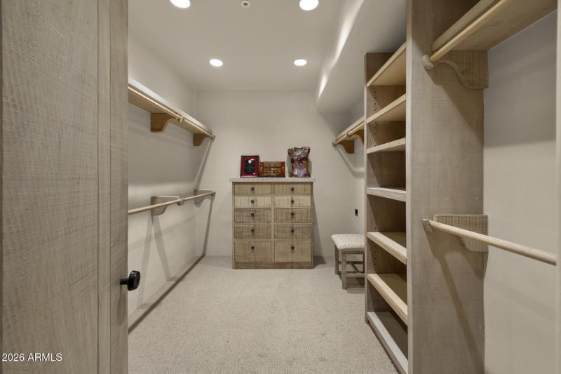 Huge Primary Closet
