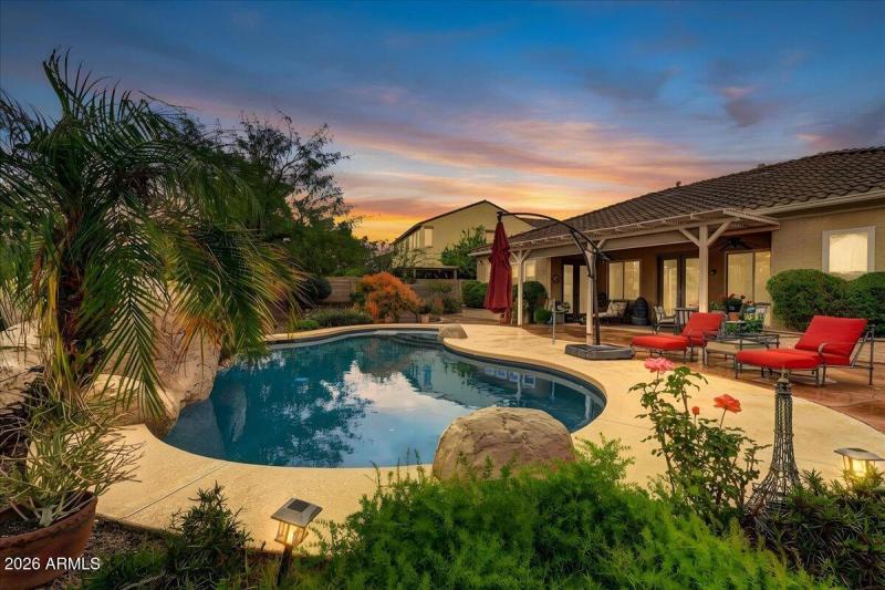 Exterior Back-Twilight