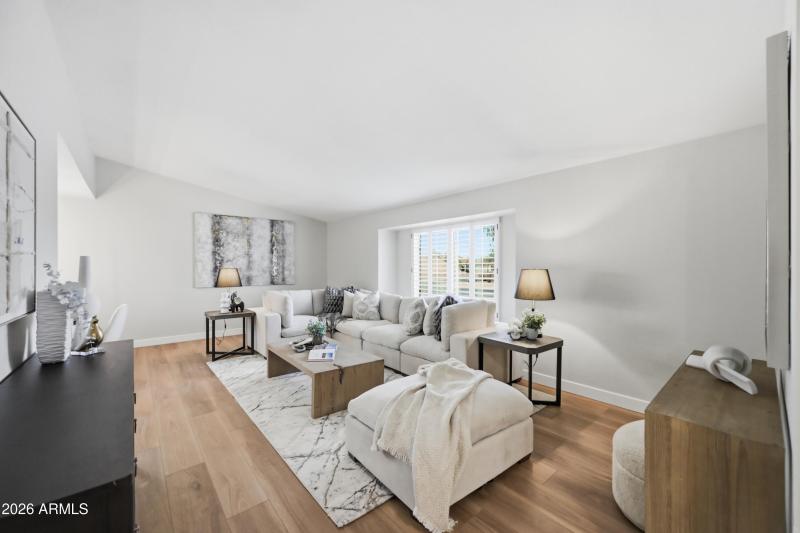 Plenty of room to gather or relax