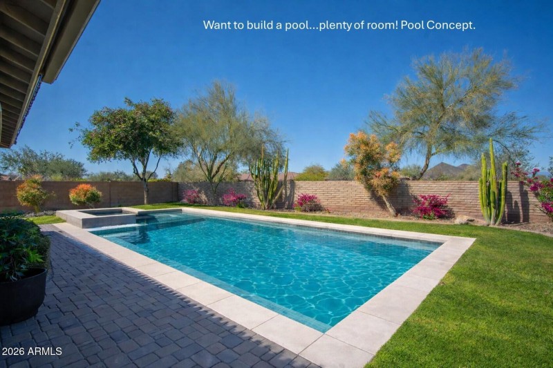 Plenty of Room for a Pool