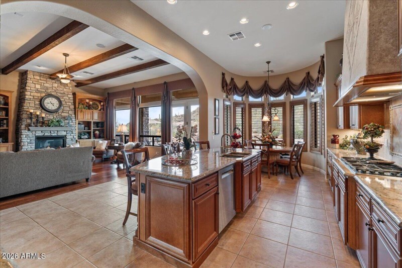 Open Concept Kitchen