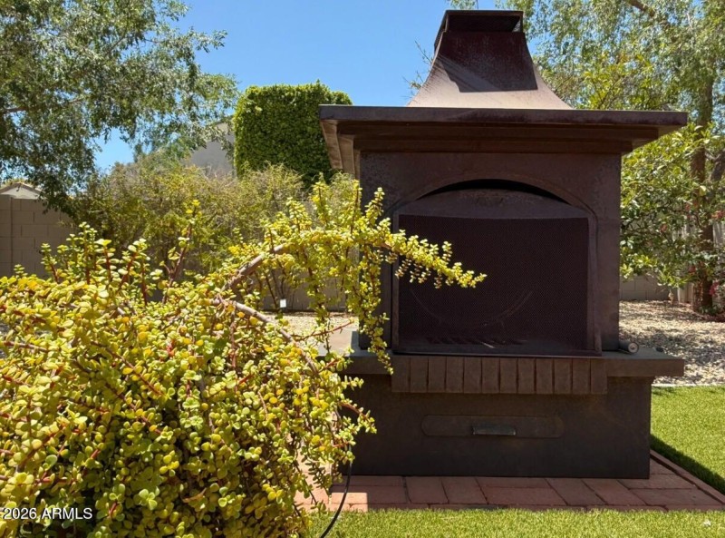 Outdoor Fireplace