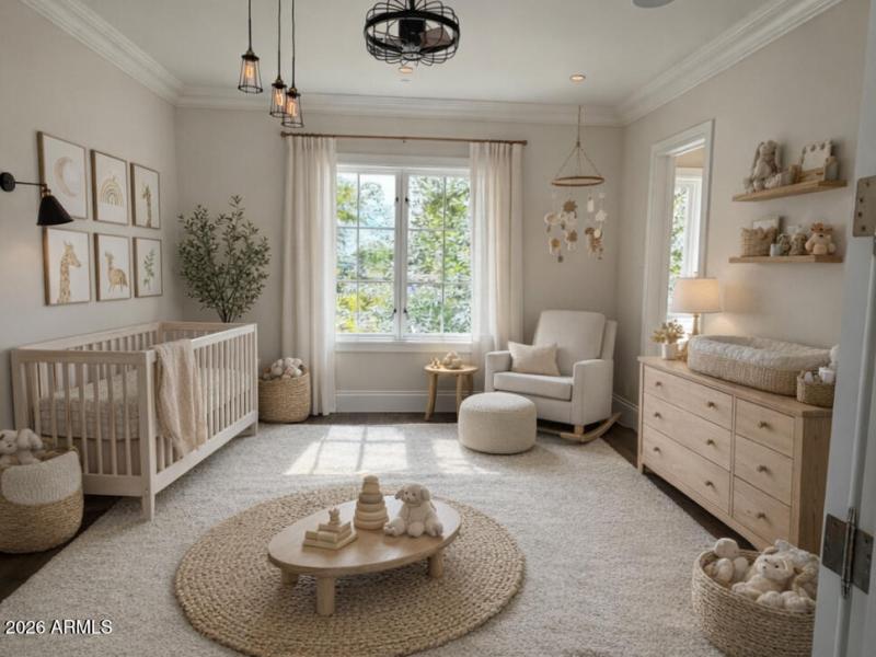 Upstairs Bedroom 4 Staged