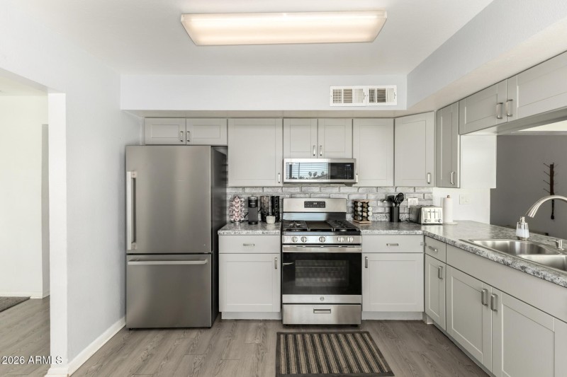 Kitchen looking East