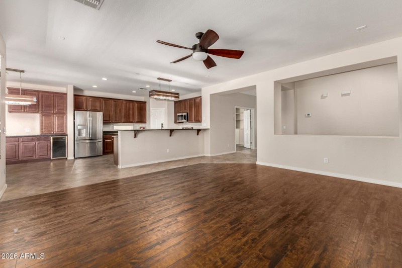 Greatroom & open kitchen