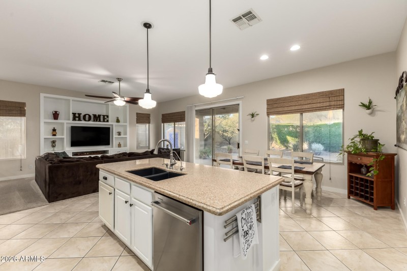 Great Room - Kitchen