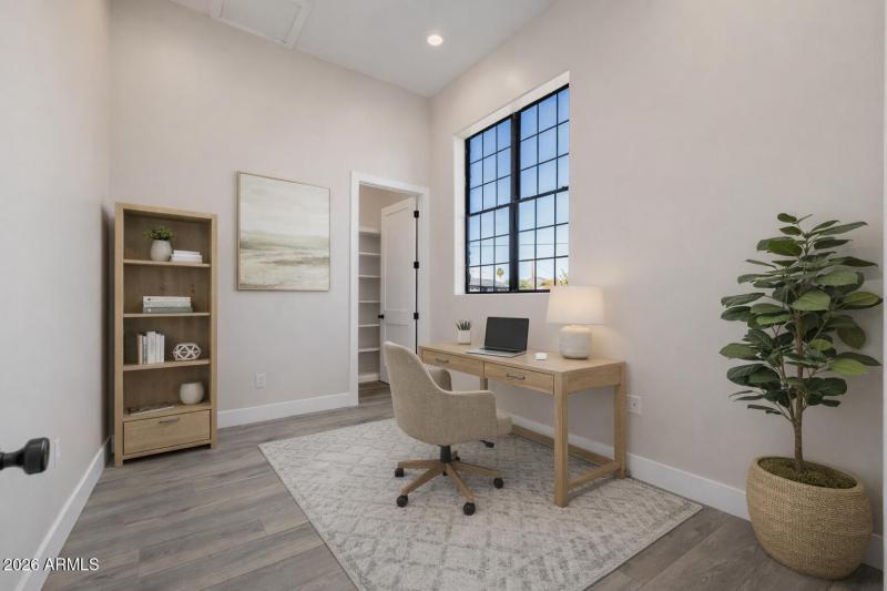 Virtually Staged Office