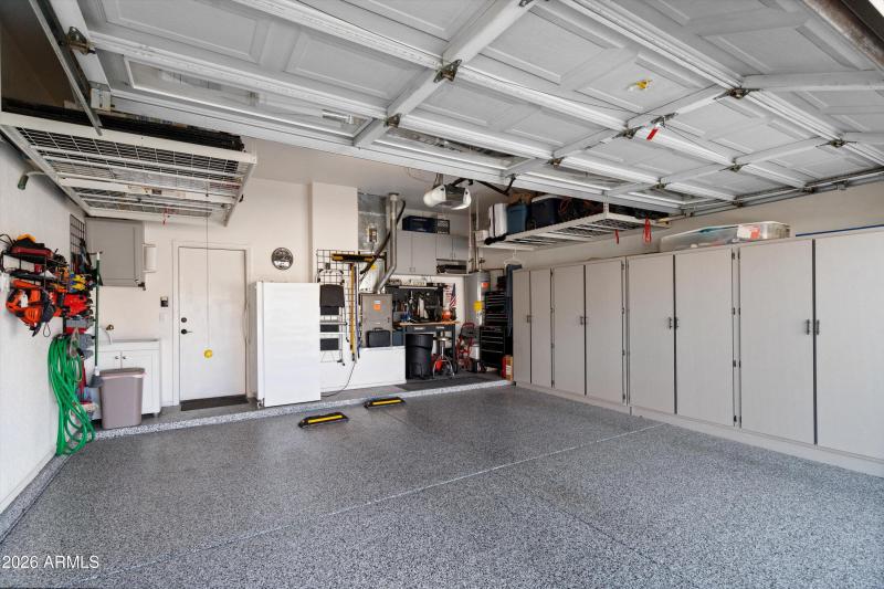 31-Finished Garage with Cabinets