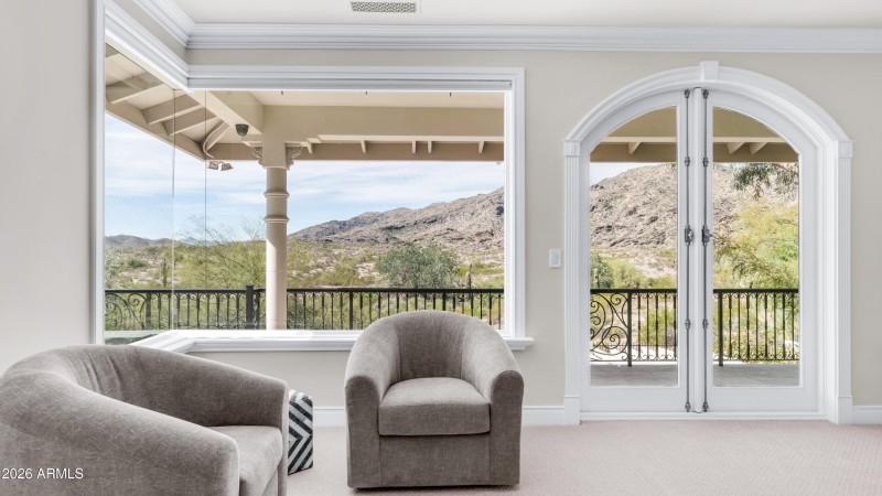 Master Seating Area Views